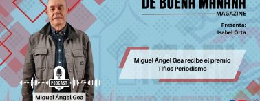 Radio Cartaya | Miguel Ángel Gea recibe el premio Tiflos de Periodismo