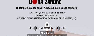 Radio Cartaya | Donar sangre es donar vida: Colecta de sangre los días 30 y 31 de enero